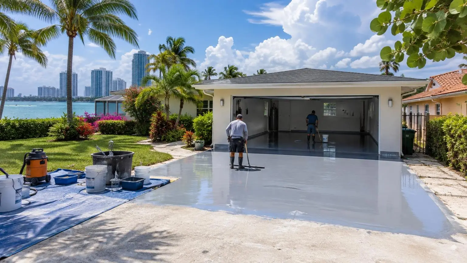 Epoxy Flooring in Miami, FL