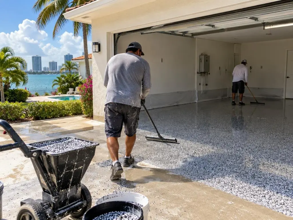 Flake Floor Systems in Miami, FL